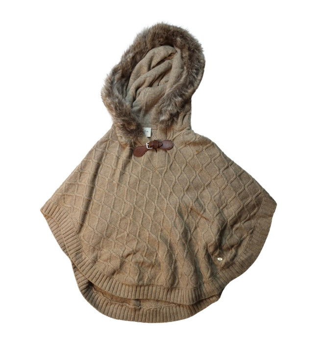 A Brown Coats from Massimo Dutti in size 4T for girl. (Front View)