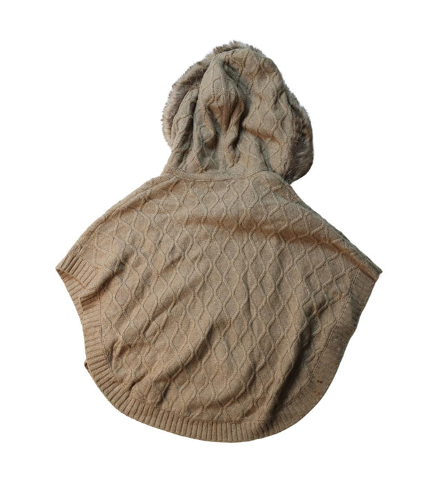 A Brown Coats from Massimo Dutti in size 4T for girl. (Back View)