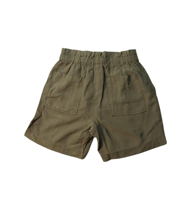 A Green Shorts from Bonpoint in size 8Y for girl. (Back View)
