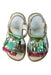A Multicolour Sandals from Gusella in size 3T for girl. (Back View)
