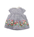 A Blue Short Sleeve Dresses from Janie & Jack in size 6-12M for girl. (Back View)