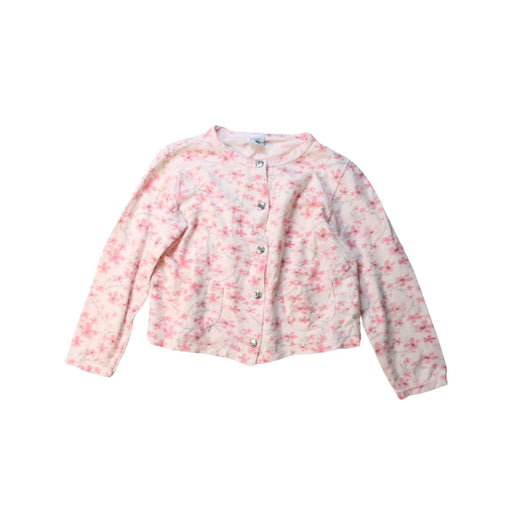 A Multicolour Long Sleeve Tops from Petit Bateau in size 6T for girl. (Front View)