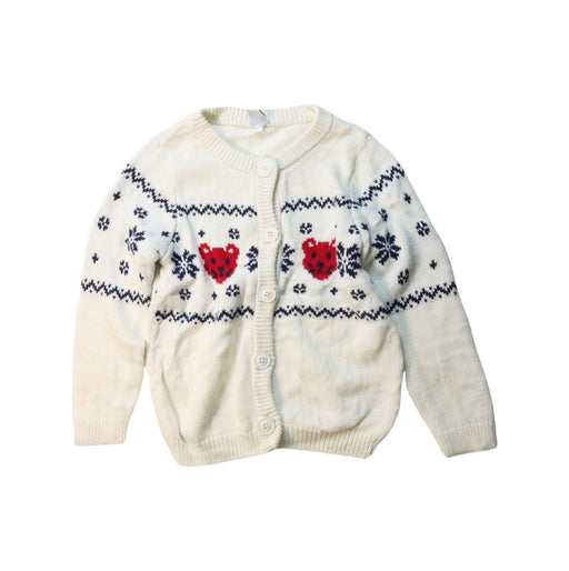 A Multicolour Cardigans from Petit Bateau in size 4T for girl. (Front View)