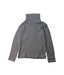 A Grey Long Sleeve Tops from Petit Bateau in size 6T for girl. (Front View)
