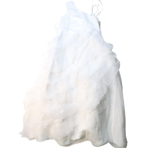 A White Sleeveless Dresses from Nicholas & Bears in size 8Y for girl. (Front View)