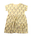 A Yellow Short Sleeve Dresses from Seed in size 7Y for girl. (Front View)