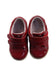 A Red Sneakers from Jacadi in size 12-18M for boy. (Back View)