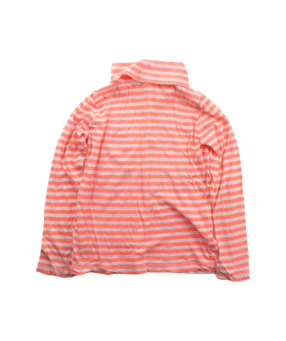 A Orange Long Sleeve Tops from Crewcuts in size 8Y for boy. (Back View)