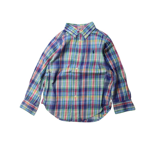 A Multicolour Long Sleeve Shirts from Ralph Lauren in size 4T for boy. (Front View)