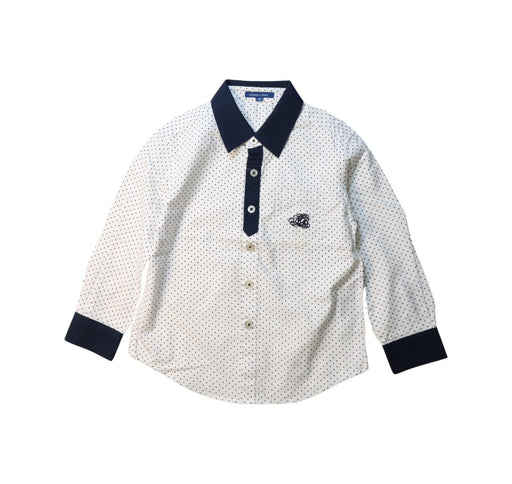 A Black Long Sleeve Shirts from Nicholas & Bears in size 4T for boy. (Front View)