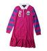 A Multicolour Long Sleeve Dresses from Ralph Lauren in size 6T for girl. (Front View)