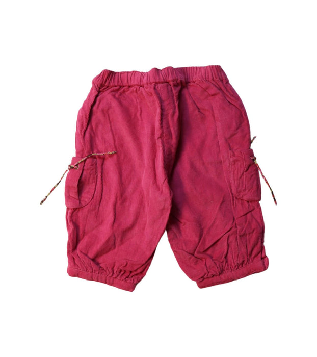 A Pink Shorts from Jacadi in size 3-6M for girl. (Back View)