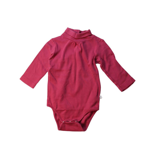 A Pink Long Sleeve Bodysuits from Jacadi in size 3-6M for girl. (Front View)