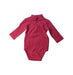 A Pink Long Sleeve Bodysuits from Jacadi in size 3-6M for girl. (Back View)