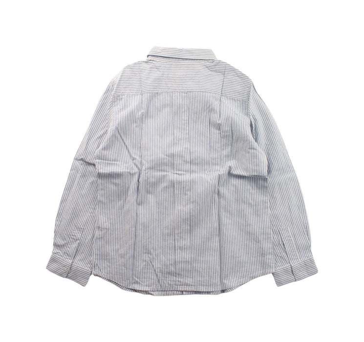 A Grey Long Sleeve Shirts from Bonpoint in size 6T for boy. (Back View)