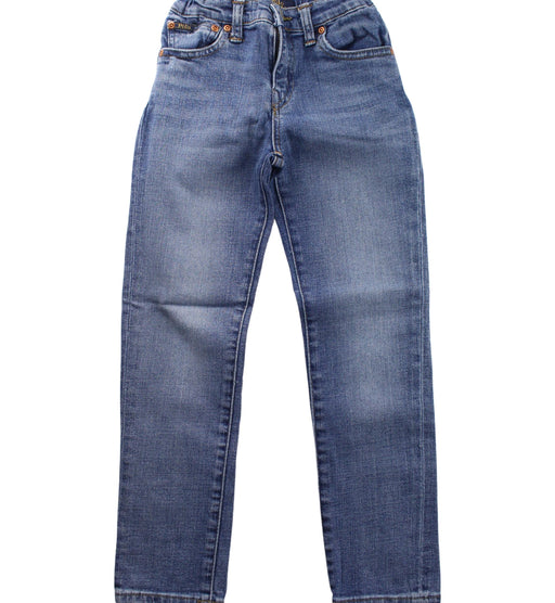 A Blue Jeans from Polo Ralph Lauren in size 6T for boy. (Front View)