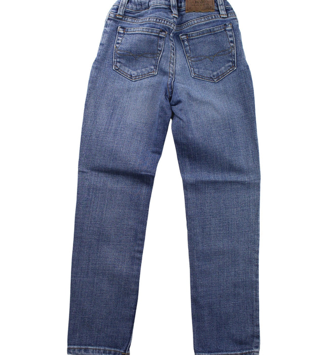 A Blue Jeans from Polo Ralph Lauren in size 6T for boy. (Back View)