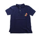 A Blue Short Sleeve Polos from Polo Ralph Lauren in size 6T for girl. (Front View)