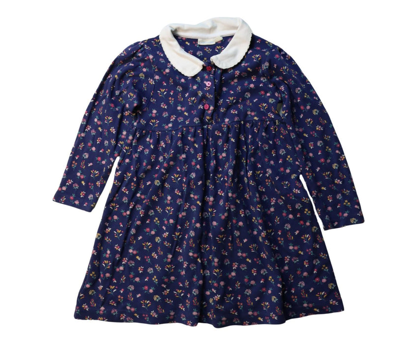 A Multicolour Long Sleeve Dresses from Jojo Maman Bébé in size 4T for girl. (Front View)