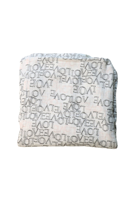 A Grey Swaddles from Aden & Anais in size O/S for neutral. (Back View)