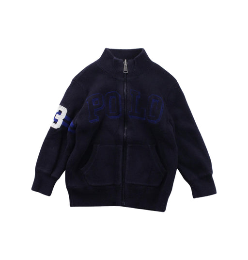 A Black Knit Sweaters from Ralph Lauren in size 12-18M for boy. (Front View)