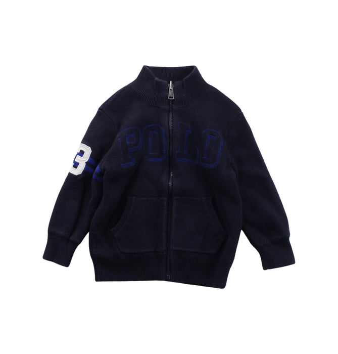 A Black Knit Sweaters from Ralph Lauren in size 12-18M for boy. (Front View)
