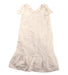 A White Sleeveless Dresses from Excuse My French in size 4T for girl. (Front View)