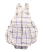 A Blue Sleeveless Bodysuits from Oaks of Acorn in size 3-6M for girl. (Front View)
