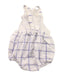 A Blue Sleeveless Bodysuits from Oaks of Acorn in size 3-6M for girl. (Back View)