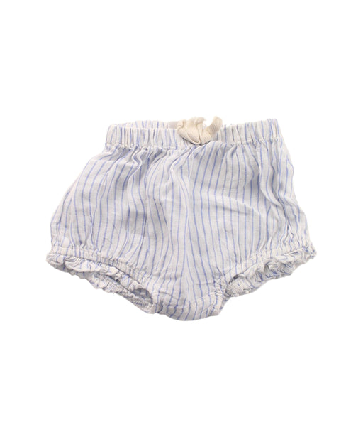 A Blue Bloomers from Seed in size 3-6M for girl. (Front View)