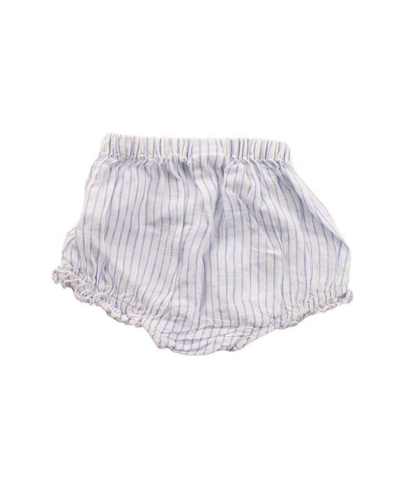 A Blue Bloomers from Seed in size 3-6M for girl. (Back View)