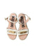 A Multicolour Sandals from Moschino in size 9Y for girl. (Back View)