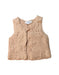 A Beige Cardigans from Bonpoint in size 6T for girl. (Front View)