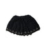 A Black Short Skirts from Jacadi in size 6T for girl. (Front View)