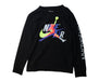 A Multicolour Long Sleeve Tops from Air Jordan in size 12Y for boy. (Front View)