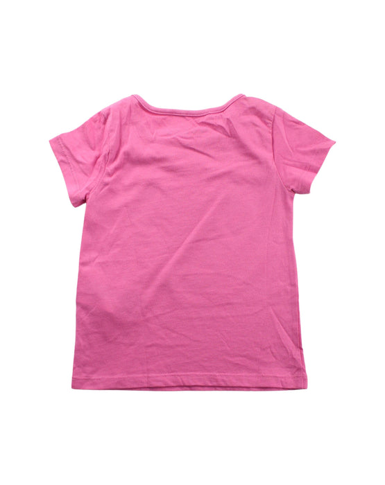 A Pink Short Sleeve T Shirts from Guess in size 2T for girl. (Back View)