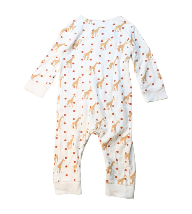 A Multicolour Long Sleeve Jumpsuits from Mori in size 12-18M for neutral. (Back View)