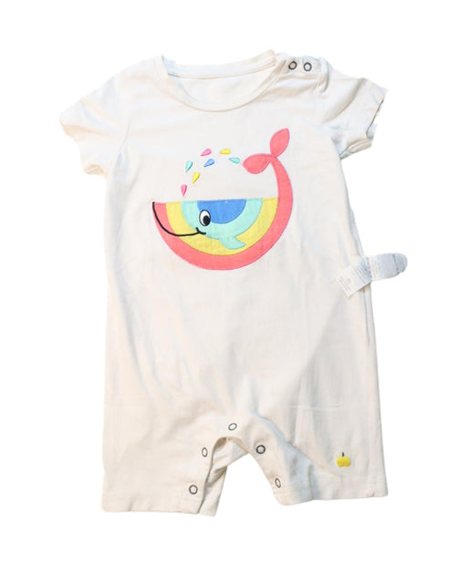A Multicolour Short Sleeve Rompers from The Bonnie Mob in size 6-12M for neutral. (Front View)