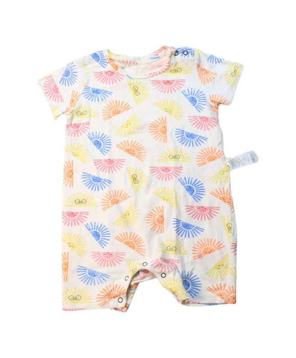 A Multicolour Short Sleeve Rompers from The Bonnie Mob in size 12-18M for neutral. (Front View)