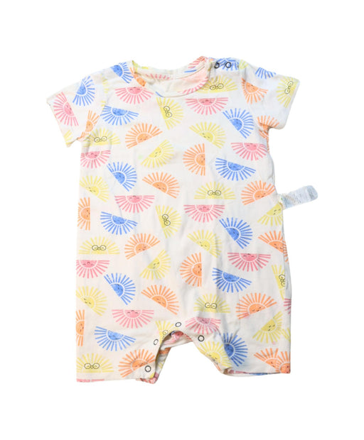 A Multicolour Short Sleeve Rompers from The Bonnie Mob in size 6-12M for neutral. (Front View)