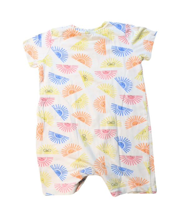A Multicolour Short Sleeve Rompers from The Bonnie Mob in size 6-12M for neutral. (Back View)
