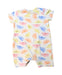 A Multicolour Short Sleeve Rompers from The Bonnie Mob in size 6-12M for neutral. (Back View)
