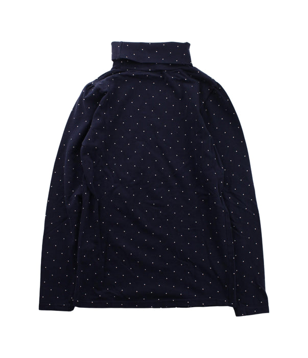 A Blue Long Sleeve Tops from Jacadi in size 12Y for girl. (Back View)