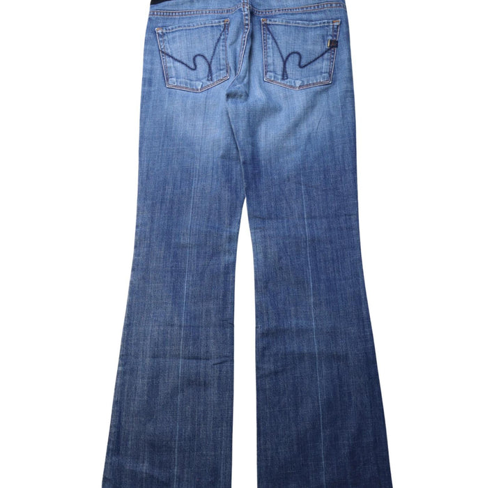 A Blue Jeans from Citizens of Humanity in size M for maternity. (Back View)