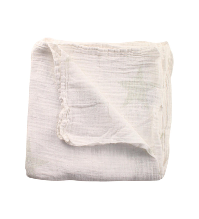 A White Swaddles from Aden & Anais in size O/S for neutral. (Back View)