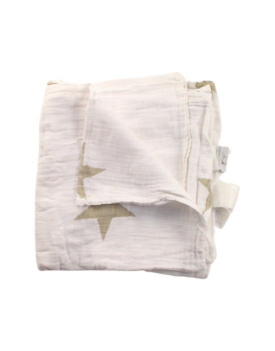 A White Swaddles from Aden & Anais in size O/S for neutral. (Back View)