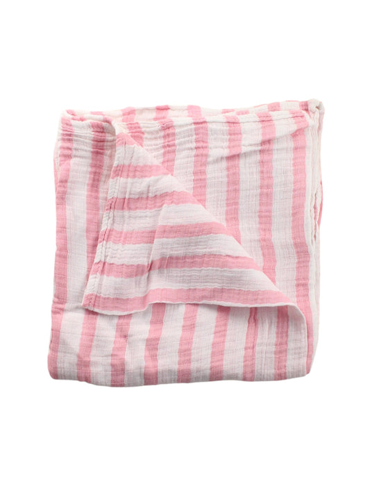A Pink Swaddles from Aden & Anais in size O/S for neutral. (Back View)