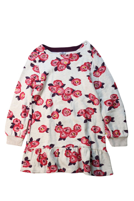 A Multicolour Long Sleeve Dresses from Petit Bateau in size 8Y for girl. (Front View)