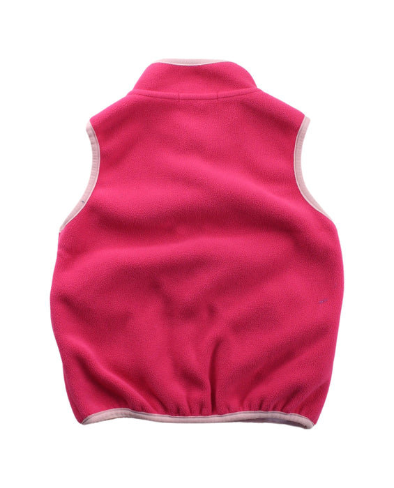 A Pink Outerwear Vests from ELLE in size 4T for girl. (Back View)