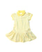 A Yellow Short Sleeve Dresses from Ralph Lauren in size 6-12M for girl. (Front View)